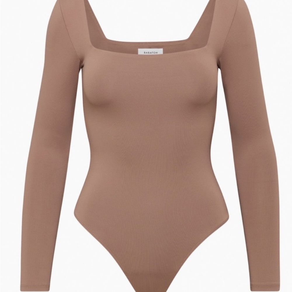 Aritzia Lot of 2 Babaton Squareneck and Wifred tank bodysuit